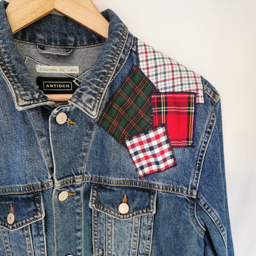 The 'Checks and Plaids patches' jacket