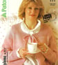 VINTAGE KNITTING PATTERN Ladies Bedjacket - Image 1