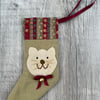 Cat Christmas Stocking  Decoration 