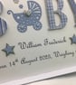 New Baby Boy Personalised Keepsake Card With Presentation Gift Box - Image 3