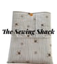 Small Book Sleeve.  The Bee Collection.