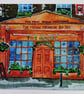 The Monro pub watercolour print - Image 2