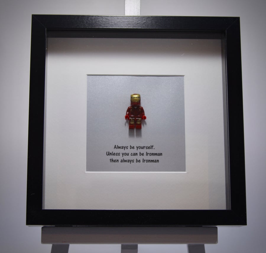  Ironman - Always be yourself mini Figure frame