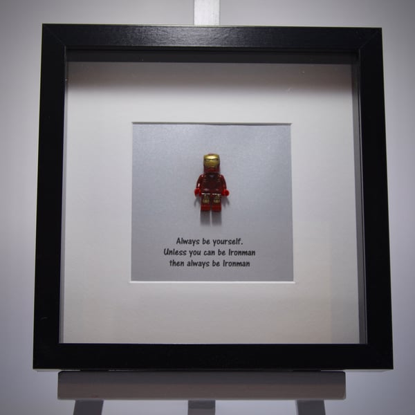  Ironman - Always be yourself mini Figure frame