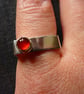 Square ring with gemstone - Image 3