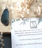 Handmade speckled blue glaze ceramic clay earrings, ceramic jewellery, lapis laz - Image 3
