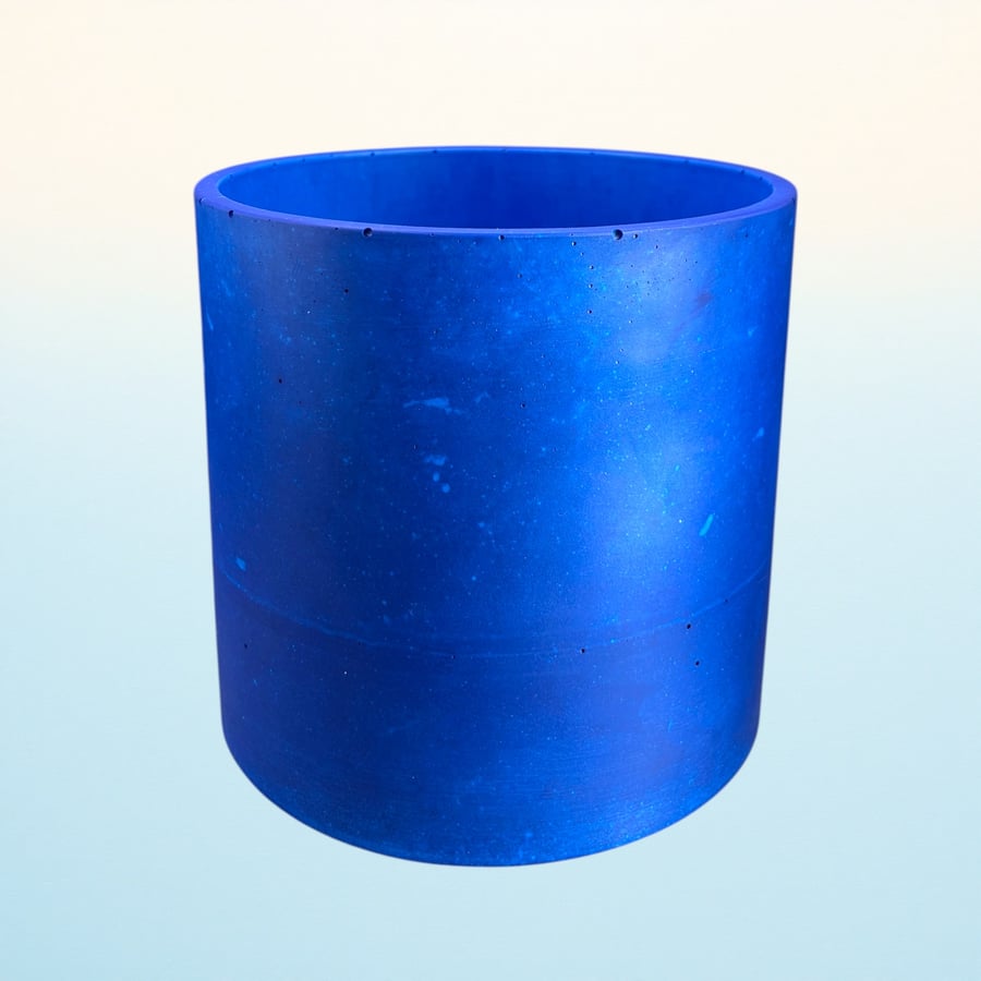  Extra Large Blue Plant Pot - 19cm Indoor or Outdoor Planter (XLPP2)