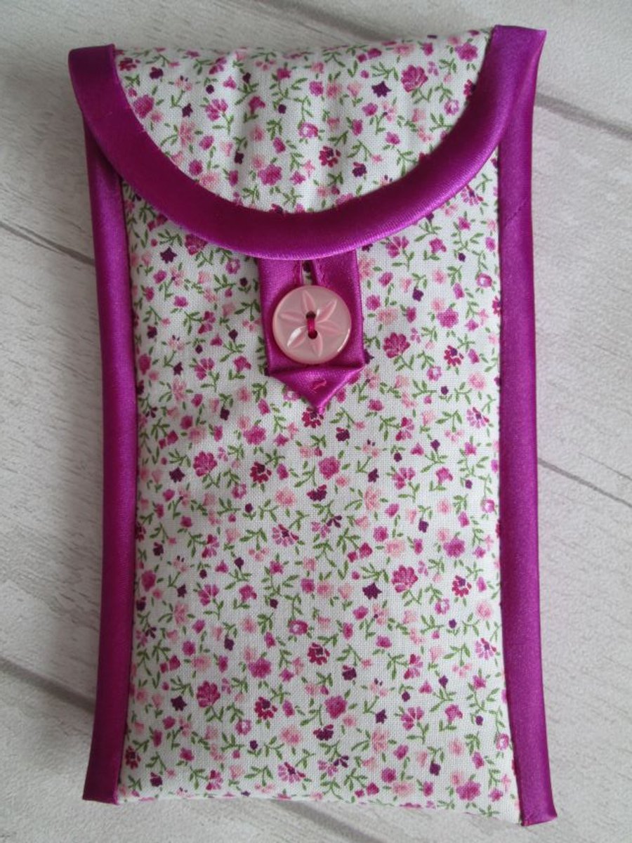Ditsy Pink Floral Glasses or Phone Case