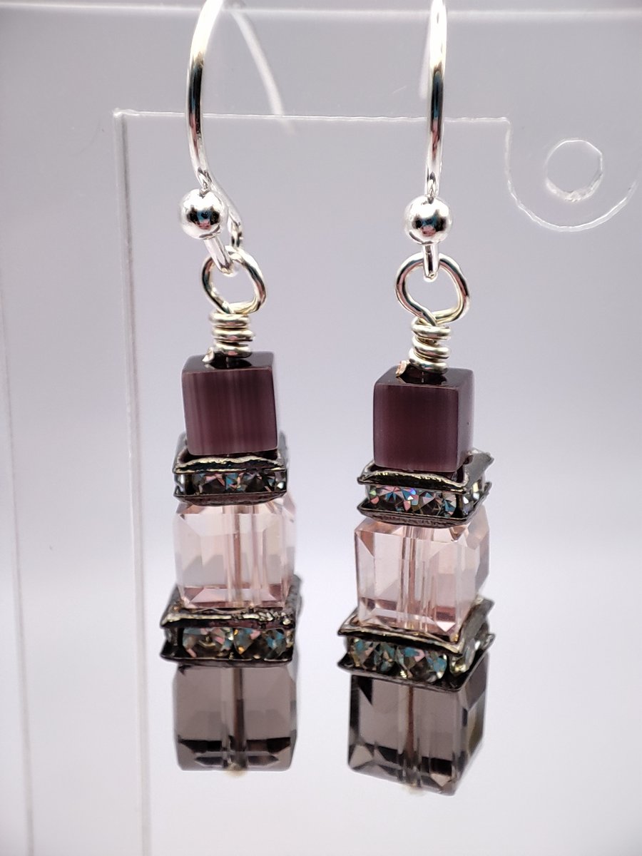 Glass Crystal earrings