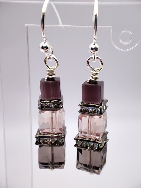 Glass Crystal earrings