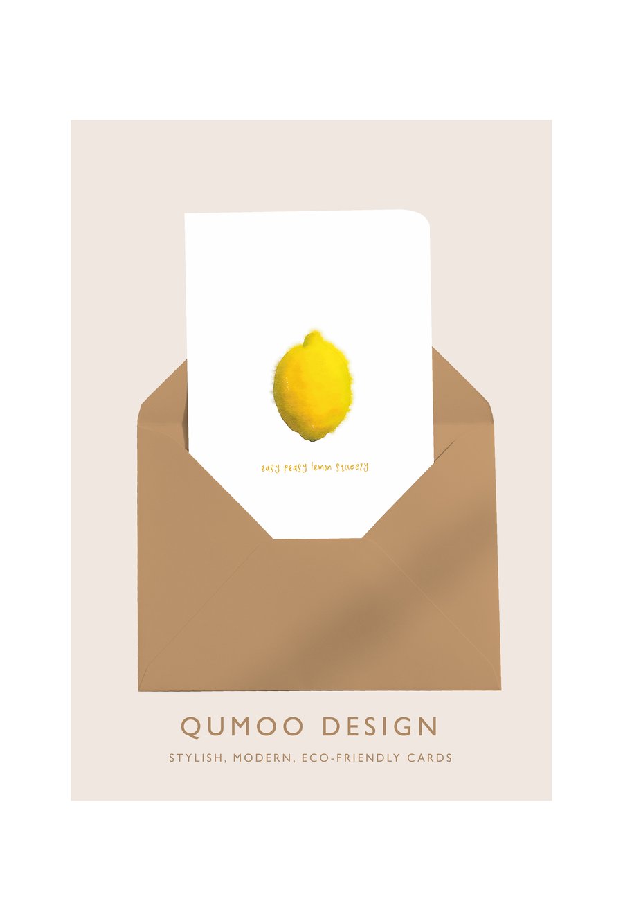 Lemon Good Luck Easy Peasy Lemon Squeezy Exam Card You've Got This (QM229)