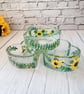 Keepsake Glass Heart Dish Hand Painted with Sunflowers  - Image 7
