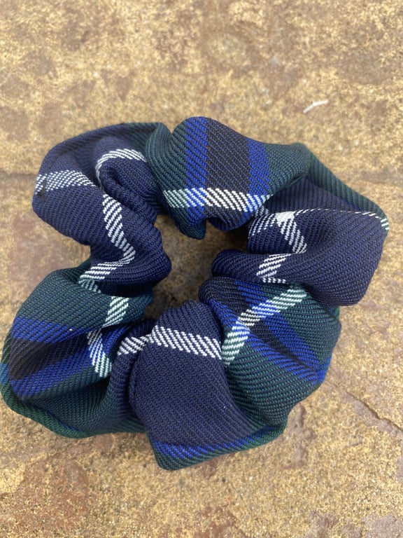 Douglas Tartan Hair Scrunchie