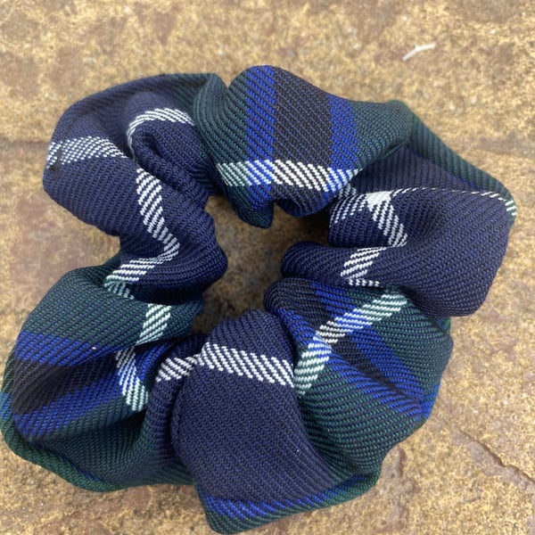 Douglas Tartan Hair Scrunchie
