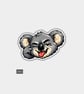 Funny Vinyl Sticker For Adults - Cute Cheeky Koala 