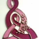 Stained Glass Celtic Mother's Knot