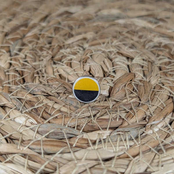 Baden-Wurttemberg Flag Map Pin - Germany State Flag Map Pin For Wood Map