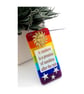 Handmade Fused Glass Rainbow Picture - Sunshine After The Rain - Hanging Sign - Image 1