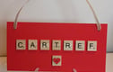 Scrabble letters