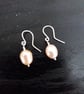 Pearl and sterling silver earrings - Image 4