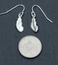 Feather Drop Earrings - Image 2