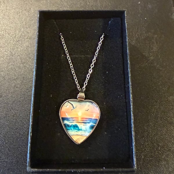 Beach-themed necklace