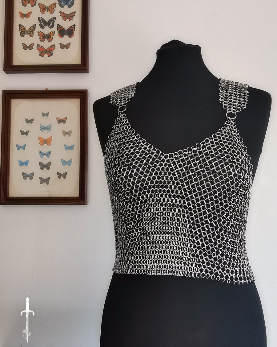 Made to Order: The Victoria Chainmail Crop Top 