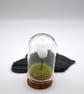 small white glass rose - Image 2