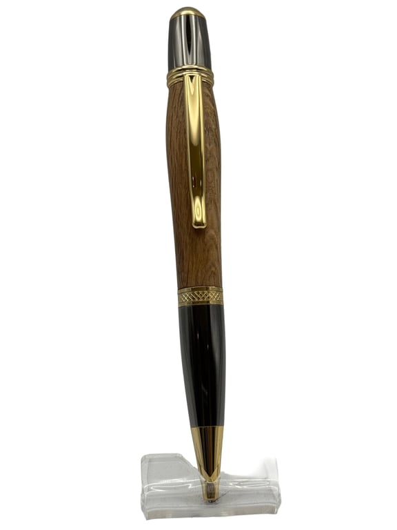 Stalwart Ballpoint Pen - Spalted Tiger Oak