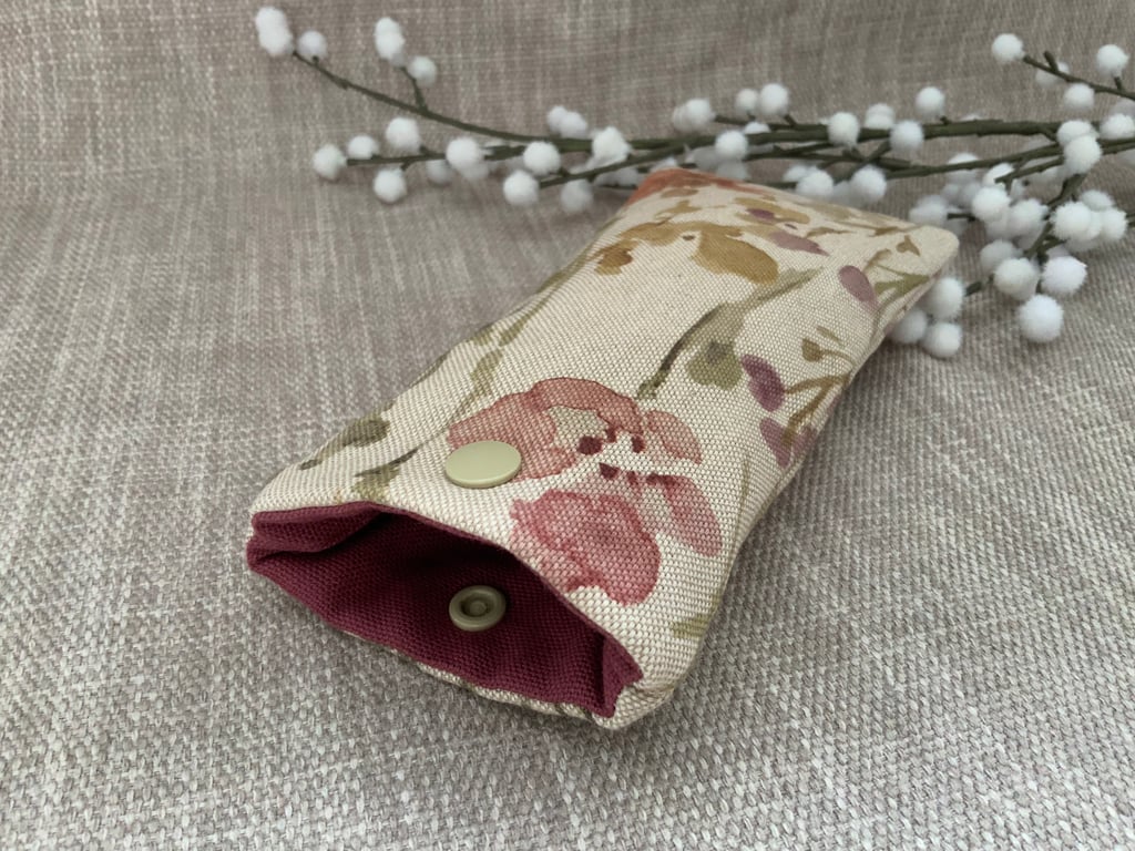 Fabric Glasses Case, Sunglasses Case, Glasses Pouch, Fabric Purse