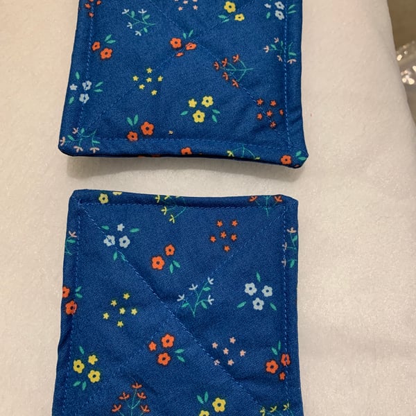 Set of 2 Fabric Coasters