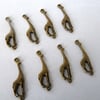8 bronze giraffe connectors