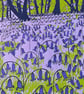 'Bluebell Woods' original screen print - Super Seconds Festival - Image 2