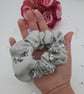 Unicorn, clip on bow, scrunchie set in light grey, free uk delivery.   - Image 4