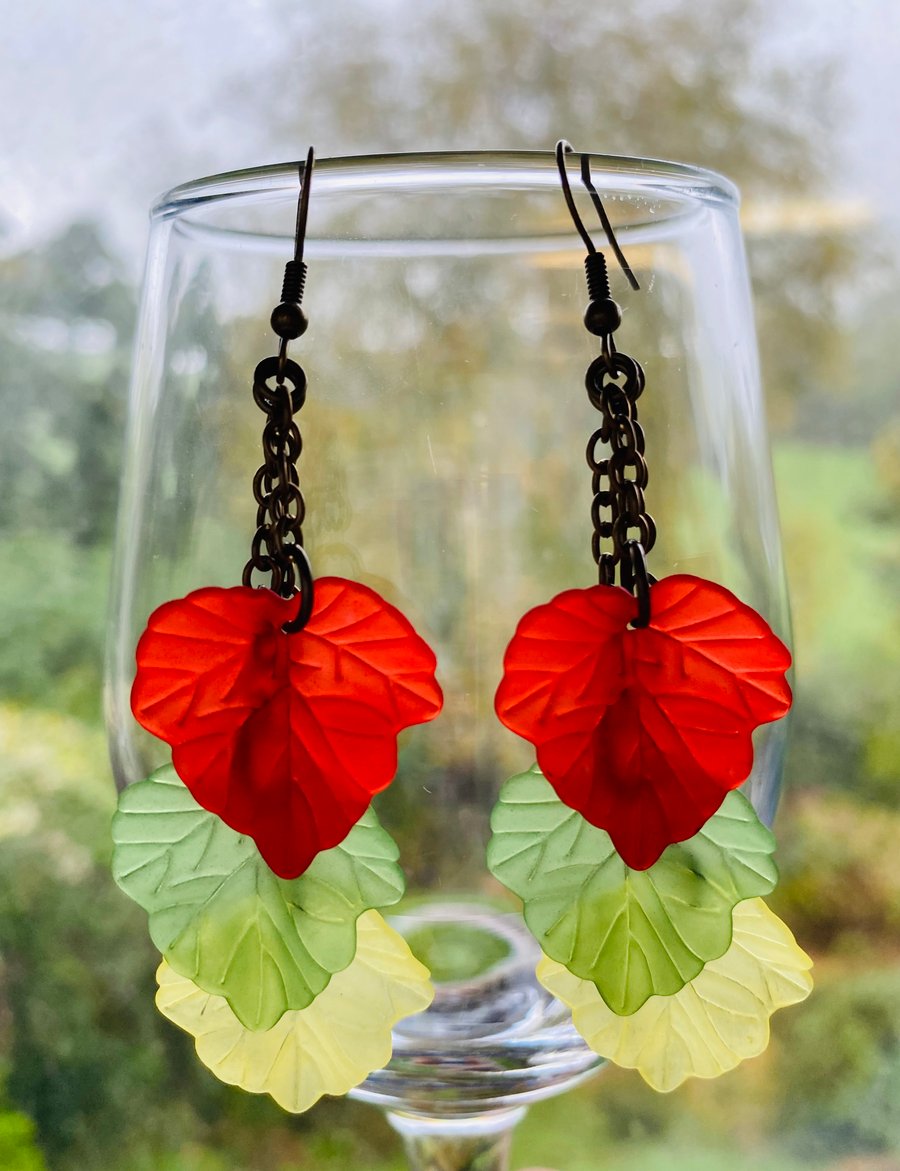 Autumn earrings 