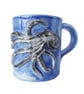 Octopus Mug - Hand Built Stoneware Pottery - Image 1
