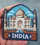 Taj Mahal India Embroidered Patch Iron On Sew On Badge