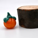 small glass pumpkin keepsake