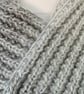 The Shades of Grey Knitted Fusion Scarf  - Image 2