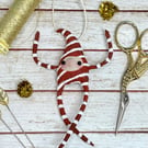 Spun Cotton Candy Cane Elf 2