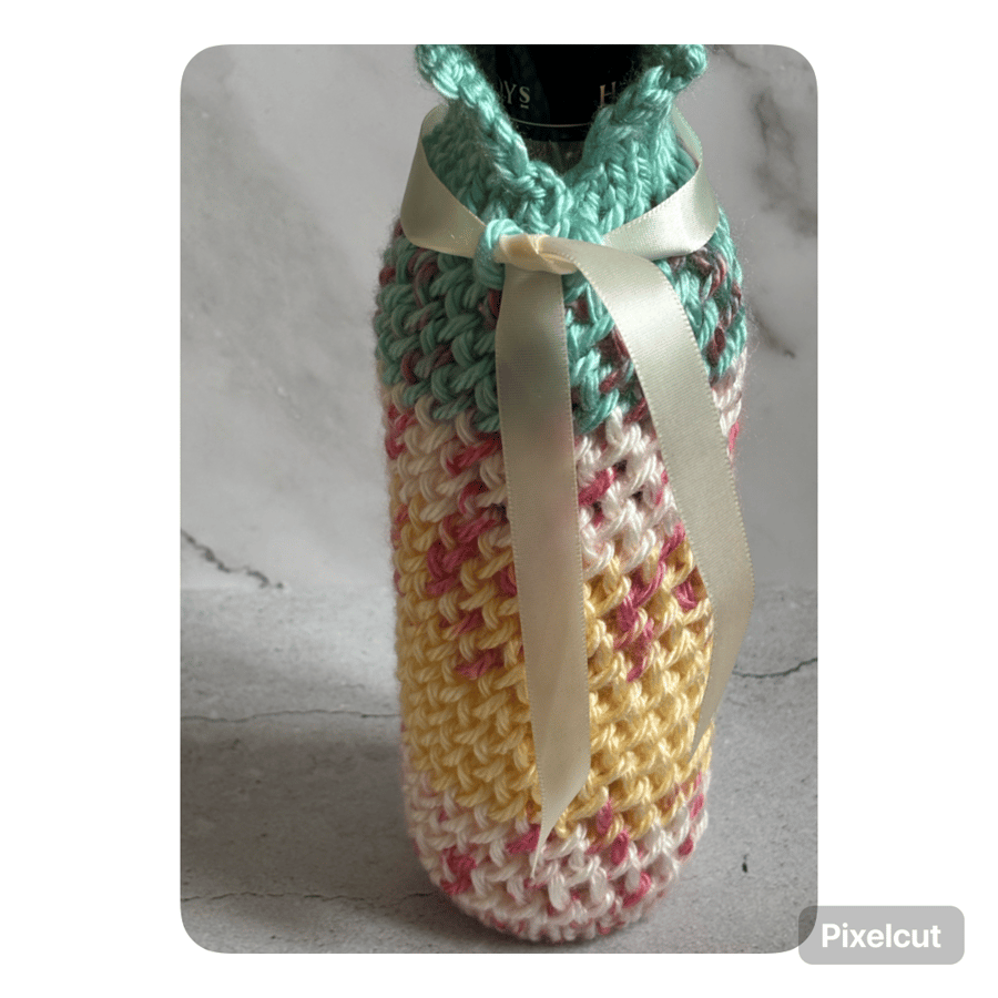 Knitted Wine Bottle Cover