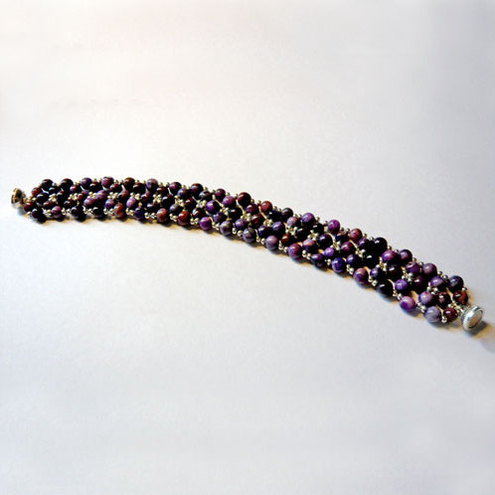 Purple bracelet