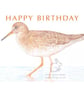 Redshank - Birthday Card - Image 1
