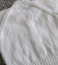 16"Chest White Baby Owl Cardigan - Image 6