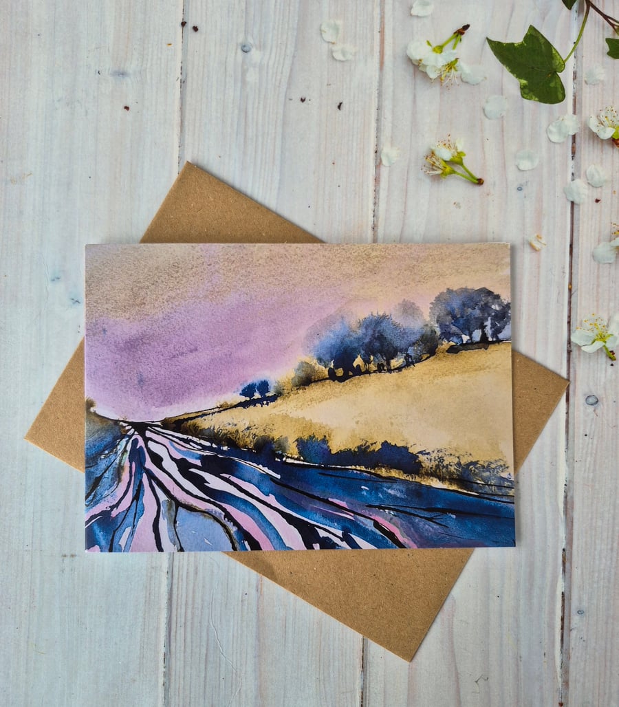 Greeting card my minds journey