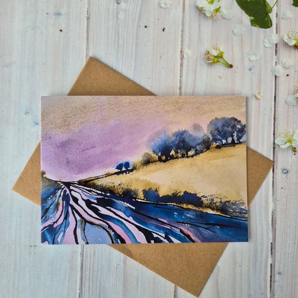 Greeting card my minds journey