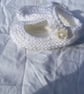 Handknitted White Mary Janes - Image 2