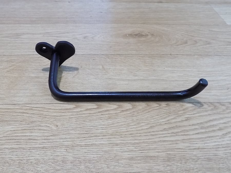 Toilet Roll Holder.........................Wrought Iron (Forged Steel) Hand Made
