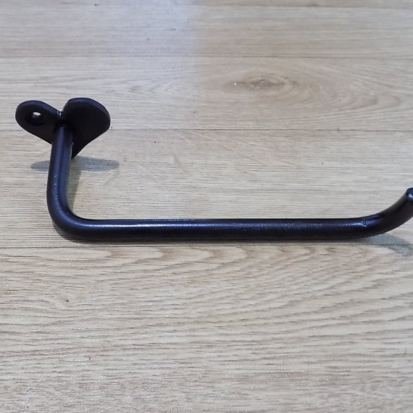 Toilet Roll Holder.........................Wrought Iron (Forged Steel) Hand Made