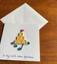 Quilled Sandcastle Greetings Card - Image 4